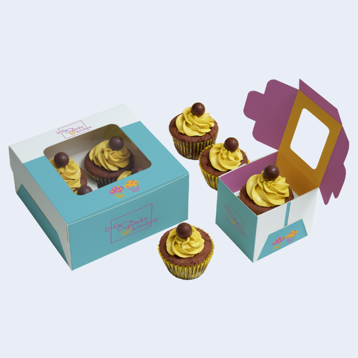 Personalized Cupcake Boxes