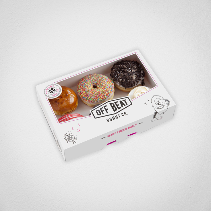 Custom Printed Doughnut Boxes