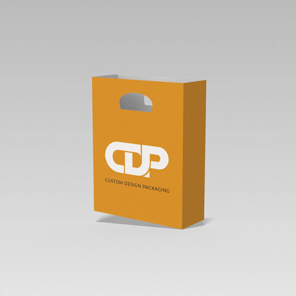 Arc holes paper bag dieline - Image 3