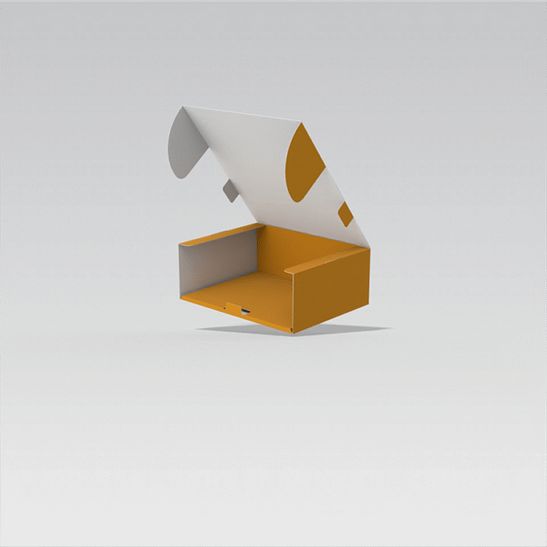 Flip top boxes polygonal mailer