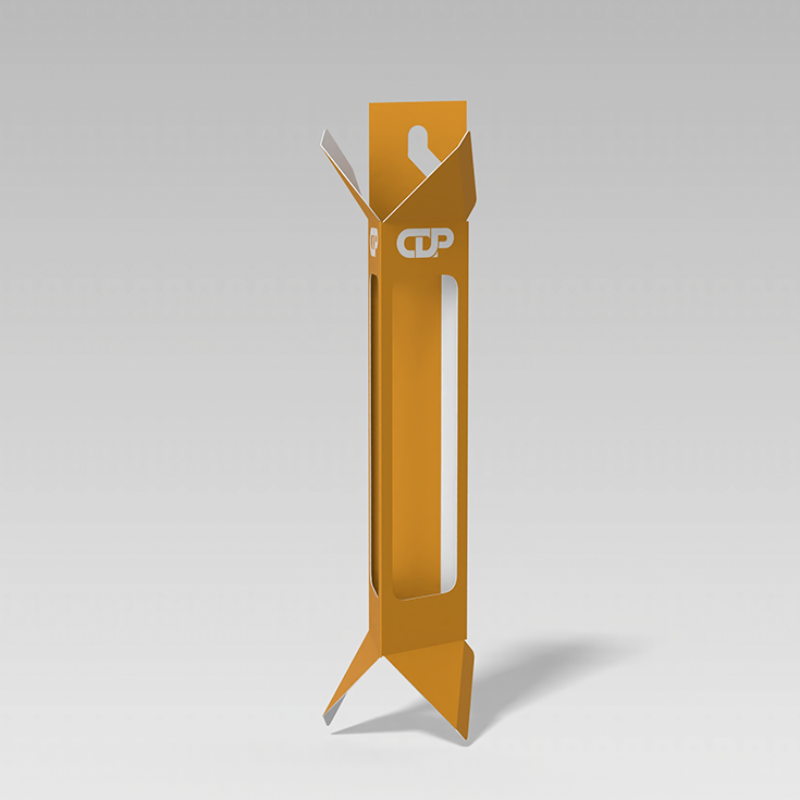 Polygonal boxes hooks dieline