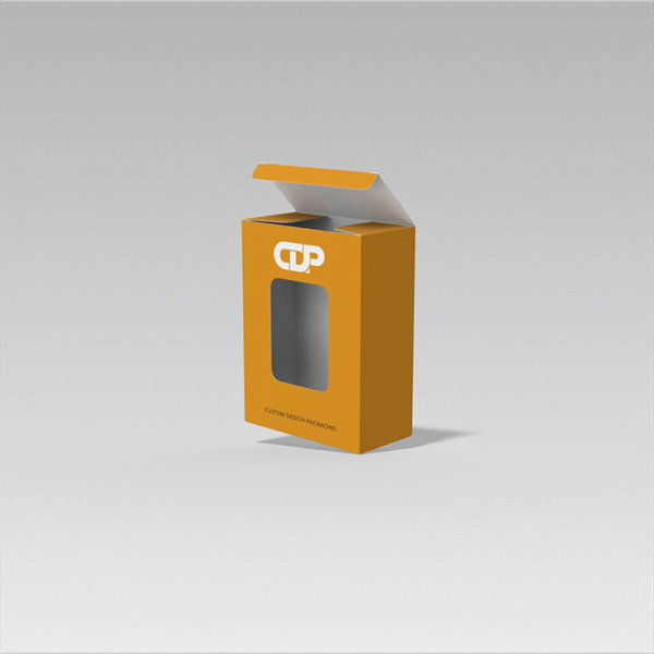 Tuck end window software box