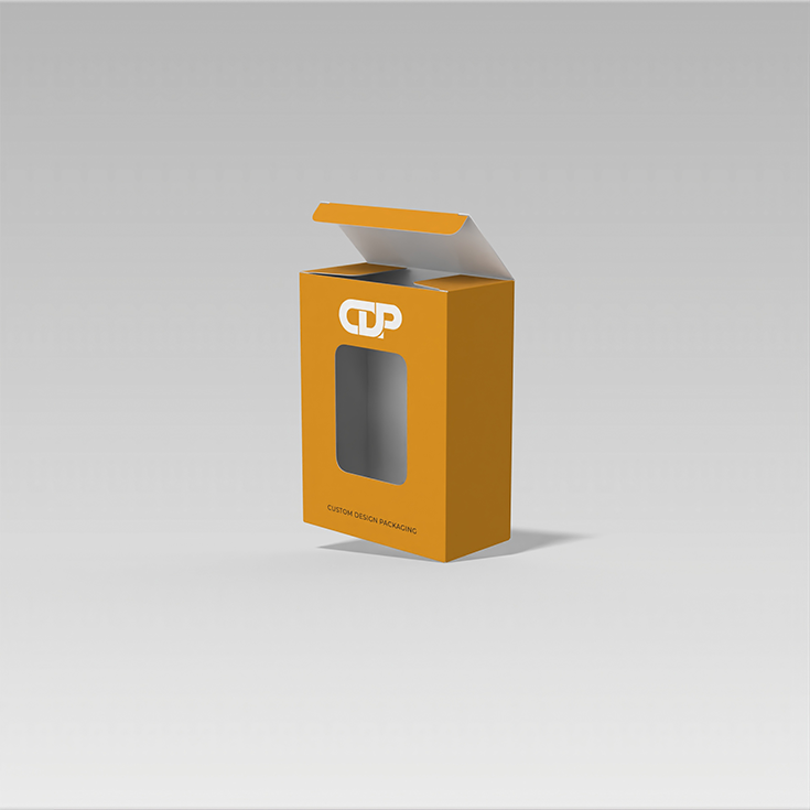 Tuck end window software box