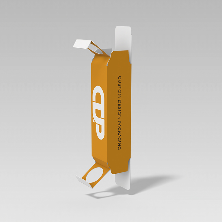 Cosmetic box dieline