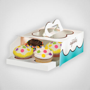 Custom Printed Cupcake Boxes