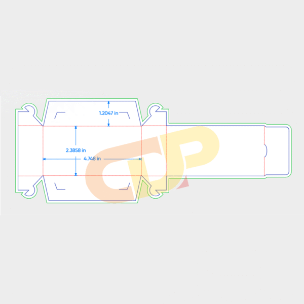 Custom dimensions tray boxes buckle side - Image 2