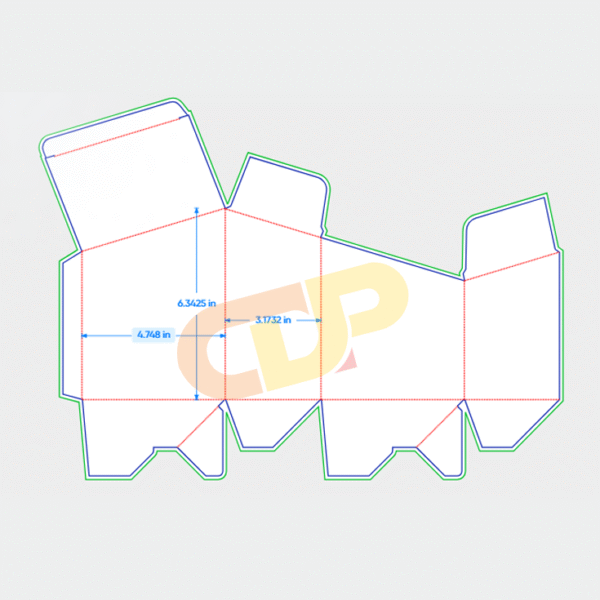 Custom dimensions tuck end boxes front open - Image 2