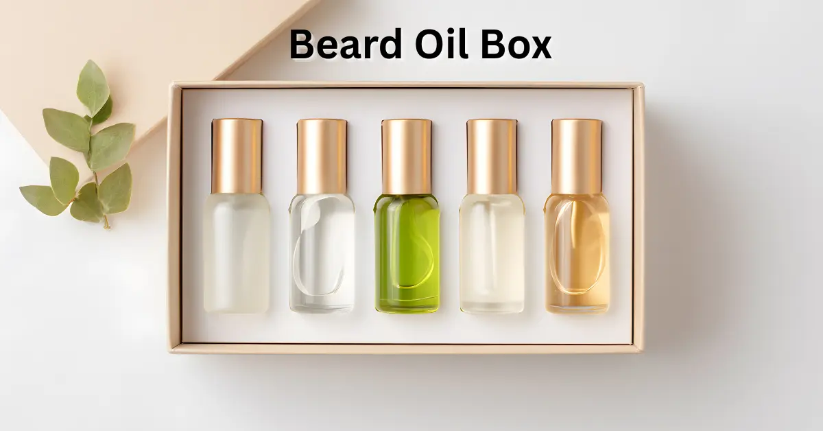 Custom Printed Beard Oil Boxes Wholesale