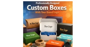 Professionally Designed Custom Boxes With Your Brand Logo