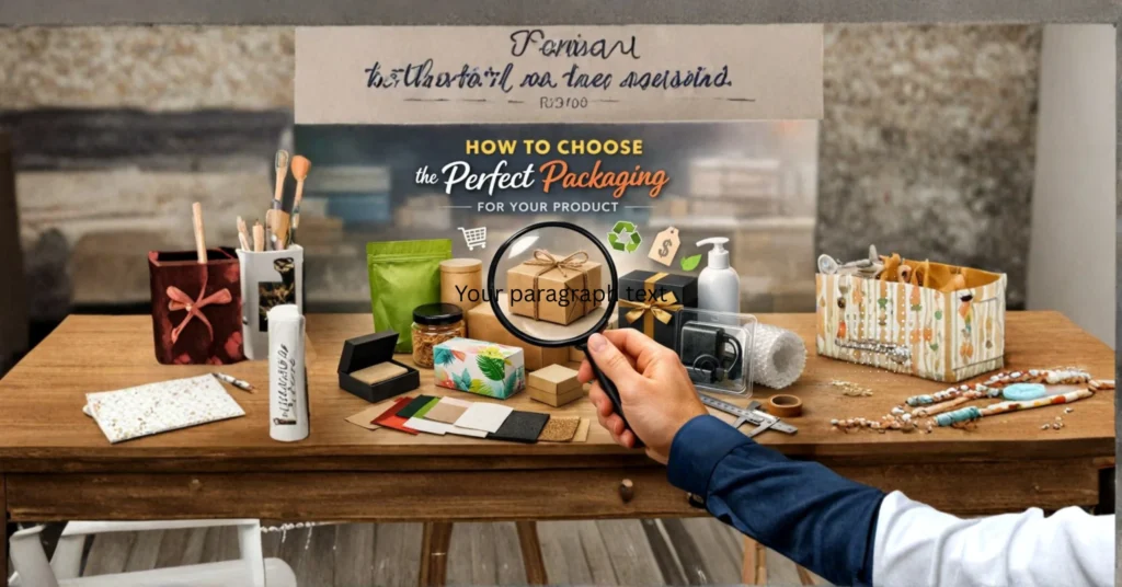 How to Choose the Perfect Packaging for Your Product