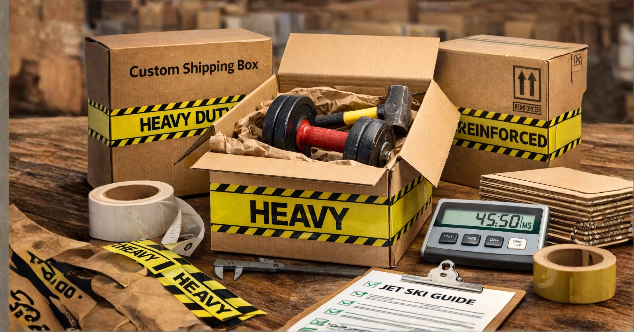 How to Choose Custom Shipping Boxes for Heavy Products