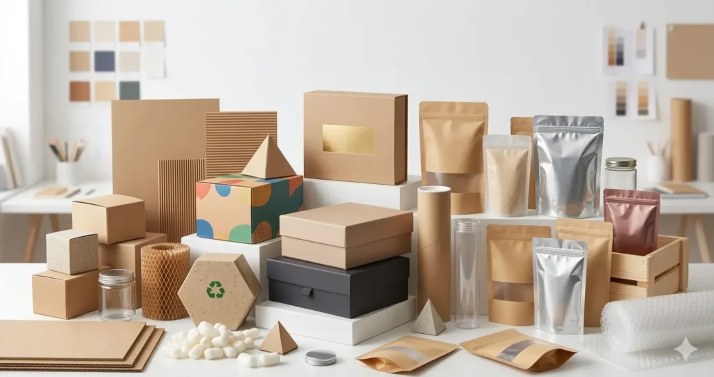 Types of Packaging Materials, Shapes & Boxes Guide